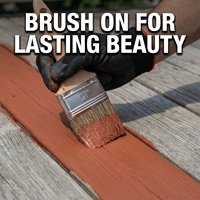 Revêtement de protection imperméable anti-UV, anti-décoloration et résistant aux intempéries pour terrasses en bois d'extérieur (en vrac)