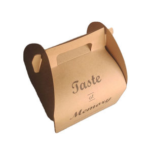 Wholesale Transparent <b>Clear</b> Moon Wedding Cupcake <b>Box</b> with Handle for Bakery Bread and Cake Packaging - Product Image 3