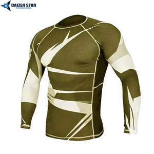 UPF50+ Breathable Eco-Friendly Anti-Bacterial Quick Dry Chlorine Resistant Long Sleeve Swim Rash Guard High Quality Top - Product Image 5