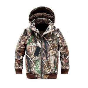 Camouflage Print Hooded Windproof <b>Jacket</b> Black <b>Camo</b> Rain Coat <b>Jackets</b> Oversized Winter Knitted Zipper Bottomland <b>Jackets</b> - Product Image 3
