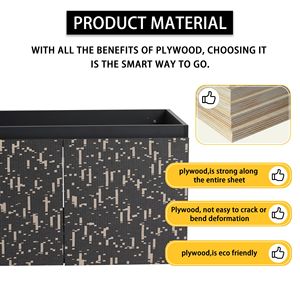 Pannello per Anta di Mobile da Bagno da 30 Pollici, Solo Pannello per Anta di Armadietto Sottolavabo, Prodotto per Mobili da Bagno - Product Image 2