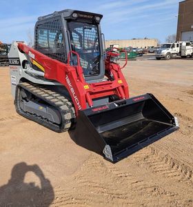 Cargadora compacta de orugas Takeuchi TL12R2 usada 2023 de alto flujo para trabajos de construcción y terreno - Product Image 1