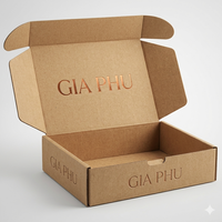 Cajas de Cartón Corrugado Reciclables y Ecológicas, Embalaje de Envío con Relieve Flexográfico Personalizado para Negocios de Comercio Electrónico