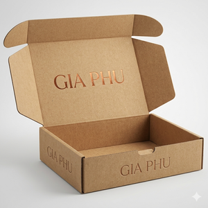 Cajas de Cartón Corrugado Reciclables Ecológicas, Cajas de Envío con Impresión Flexográfica Personalizada, Caja de Embalaje para Negocios de Comercio Electrónico - Product Image 3