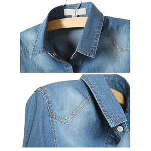Premium <b>Women</b> Denim <b>Jacket</b> Custom Relaxed Fit Streetwear Fashion Outerwear OEM ODM Wholesale Factory Manufacturer - Product Image 3