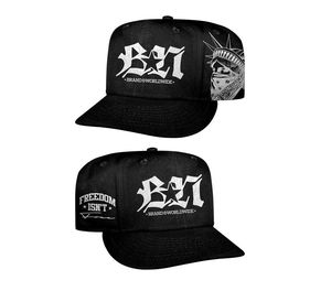 Gorras Snapback Personalizadas de Colección de Alta Gama con Bordado 3D de California, Gorras Deportivas de Hip Hop de 5 Paneles de Algodón para Hombre - Product Image 4