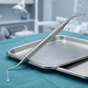 Instrumentos Bone Bridge: Scaler Dental de Acero Inoxidable con Certificación CE ISO, Fuente de Alimentación Manual, Mango Hueco de 10mm, Reutilizable, Clase I - Product Image 3