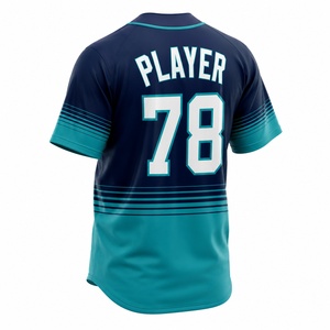 Conjunto de Uniforme de Béisbol Personalizado, Jersey y Pantalones para Hombre, Impresión Sublimada, Absorbe la Humedad, para Todas las Temporadas, Corte Regular para Adultos, Manga Corta - Product Image 3