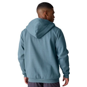 Sweat à capuche zippé épais pour homme, 470 GSM, en molleton de coton, style urbain hiver, chaud, personnalisable, fabricant OEM - Product Image 5