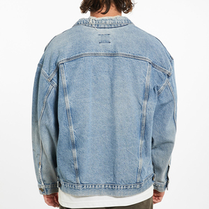 Chaqueta Vaquera para Hombre, Estilo Moderno, Cuello Alto, Transpirable, para Invierno, a Bajo Precio - Product Image 3