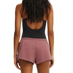 Women Cotton Sweat Shorts Casual Lounge Shorts <b>Drawstring</b> Waist Loose Fit Summer Shorts Custom OEM ODM Wholesale Supply - Product Image 2
