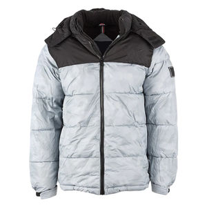 Chaqueta de Lona Ligera para Hombre, a la Moda, con Capucha, Impermeable, para Invierno, de Uso Casual, con Cuello Alto - Product Image 1