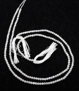 AAA White Moonstone Micro Faceted Round <b>Ball</b> Beads 3 MM Natural White Moonstone Gemstone Beads 13 Inch Faceted White Moonstone - Product Image 6