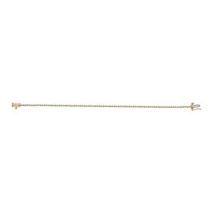 Pulsera de tenis de oro amarillo para mujer con diamantes de corte redondo de 0.85 ct, engaste en canal, clásica para uso diario - Product Image 4
