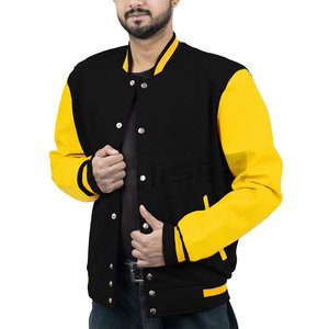 Veste universitaire en cuir personnalisée en gros, matériau de qualité supérieure, vêtements d'équipe élégants - Product Image 5