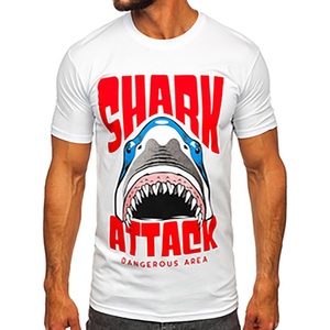 Camiseta Formal de Manga Corta para Hombre, de Poliéster/Algodón, Transpirable, Anti-Pilling, con Estampado Personalizado, Precio de Fábrica al por Mayor, Alta Calidad - Product Image 1