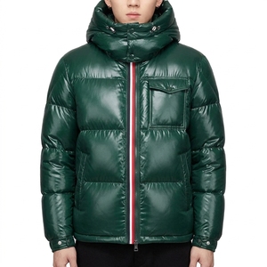 Blouson matelassé épais pour homme, manteau d'hiver personnalisé, streetwear oversize, fournisseur de vêtements en gros - Product Image 6