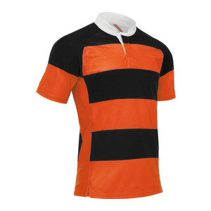 Último Modelo de Camiseta de Rugby Sublimada y Transpirable, Tallas Grandes, Uniformes Personalizados para Equipos, Ropa de Entrenamiento de Fútbol Personalizada de Secado Rápido - Product Image 3