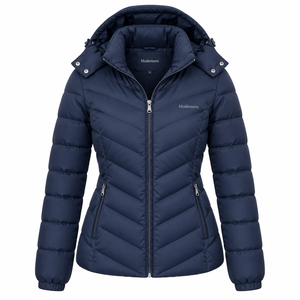 Chaqueta Acolchada de Moda 2026, Chaqueta de Invierno de Manga Larga, Cálida, Talla Grande para Mujer, Transpirable, Impermeable y Reversible - Product Image 4