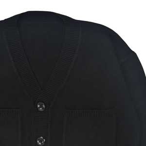 Suéter ajustado con botones, transpirable y elástico para invierno - Prenda de punto de alta calidad y suave para mujer - Product Image 3