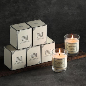 Premium Decorative Velas Bougies Handmade <b>Candles</b> Scented Soy Wax Aromatherapy Relaxing Home Use - Product Image 1