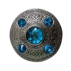 Épingles à kilt écossaises en laiton et acier inoxydable de qualité supérieure, argentées, personnalisables, haute visibilité - Product Image 5