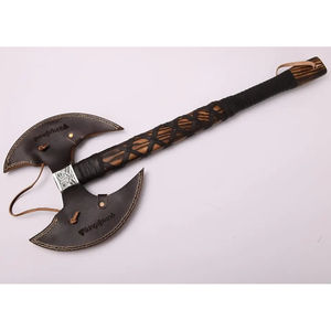 Burraq Hacha Tomahawk Industrial de 26.6 Pulgadas, Hecha a Mano con Acero al Carbono y Mango de Madera de Palisandro, para Caza, Camping, Día del Padre - Product Image 4