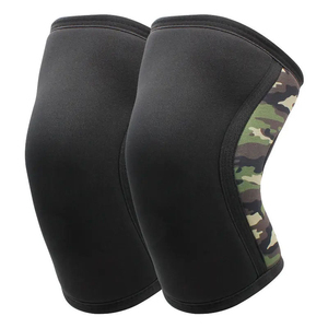 Genouillère de Compression Élastique Haute Performance 7mm pour Musculation, Powerlifting et Cross Fit – Modèle 2026 Personnalisé - Product Image 2