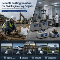 Equipo automático de laboratorio de suelos: Solución completa de pruebas, compactador Proctor, probador de relación de carga, investigación de ingeniería