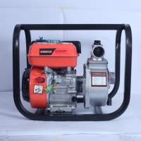 Motor de gasolina Hydroplus de 6.5 HP con bomba de agua de 2 pulgadas para uso agrícola
