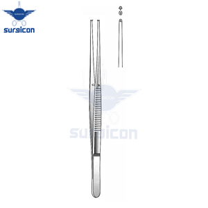 Pinzas para Tejidos Semken de 12.5 cm / 5 Pulgadas con Dientes 1:2, Instrumento Quirúrgico de Acero Inoxidable para Agarrar Tejidos en Cirugía General - Product Image 5