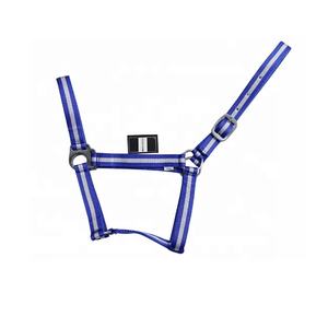 Licol de cheval en cuir de nylon de haute qualité Style de selle anglaise confortable avec logo personnalisé lot de produits en gros - Product Image 3