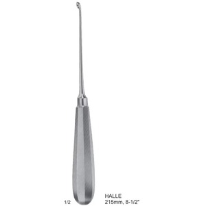 Curette manuelle de haute qualité pour os malléables, en acier inoxydable, instruments chirurgicaux orthopédiques, approuvée CE ISO, réutilisable, tailles 4,4 mm - Product Image 5