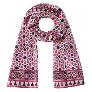 Custom Logo Digital Print Summer Girls' Long <b>Silk</b> <b>Scarf</b>-Luxury Designer Pattern Skin Friendly Gift Promotion Accessory - Product Image 3