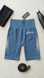 Shorts Deportivos de Yoga para Mujer, Transpirables, de Cintura Alta, Sin Costuras, con Efecto Levanta Glúteos, de Primera Calidad, para Entrenamiento, de Nailon/Algodón - Product Image 6