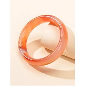 new Colorful Irregular Acrylic Resin Chunky <b>Bangles</b> for Women Geometric <b>Bangles</b> <b>Bracelets</b> Jewelry available - Product Image 3