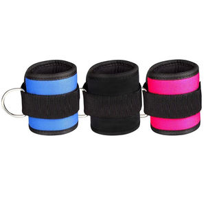 Sangle de cheville personnalisée haut de gamme pour machine à câble avec support en D, pour exercices de kickback et bandes de résistance, pour entraînement en salle de sport pour hommes - Product Image 2