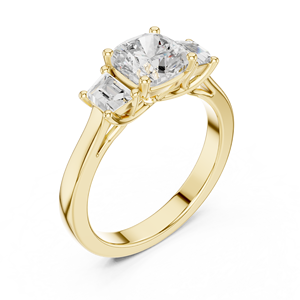 Ishita jewels 10K anillo de circón de lujo para mujer compromiso boda o aniversario joyería - Product Image 4