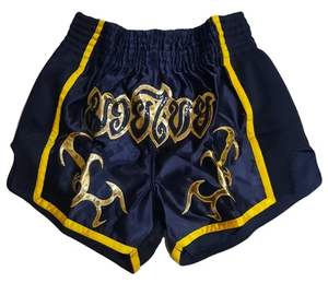 Shorts de Muay Thai al por Mayor de Fábrica, Pantalones de Boxeo Transpirables para Hombre y Mujer, Shorts de Boxeo de Muay Thai con Logotipo Personalizado, Satinados - Product Image 1