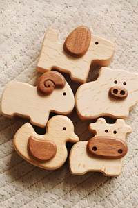 Jouets en bois pour bébés pour la reconnaissance des nombres, la pratique des mathématiques de base, le tri et les activités éducatives préscolaires - Product Image 5