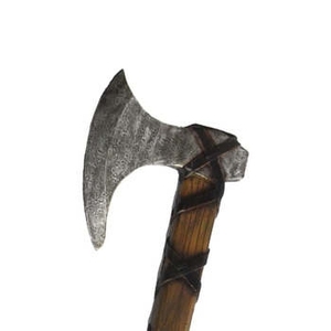 High Quality Industrial Stainless Steel Damascus Flat Backed Handmade Pizza Cutter <b>Axe</b> Head 20-Inch Rose <b>Wood</b> Handle - Product Image 3