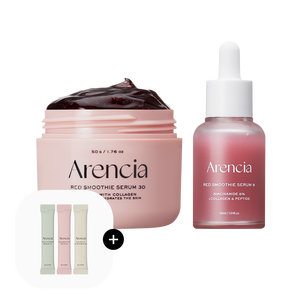 Set de Suero Coreano Premium Red Smoothie (8 y 30 ml), Paquete de Cuidado de la Piel - Product Image 1