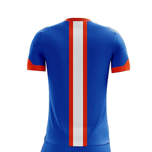 Top Model Best Customized Heat-Transfer Printed 100% Polyester Soccer Uniform Sets Summer Comfortable Training Quick Dry Short - Product Image 5