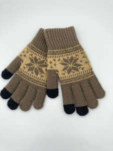 Gants tricotés faits à la main pour l'hiver La conception confortable et tendance garde les mains au chaud par temps froid confortablement - Product Image 6