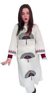 ชุดกางเกงผ้าคอตตอนยืดหยุ่นสำหรับผู้หญิงในอินเดียชุดกางเกงยาว - Product Image 4