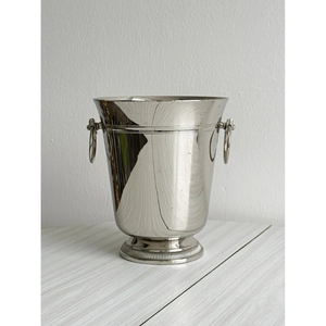 Polish Beverage Tub Metal Stainless Steel Wine Chiller Bucket Elegant Party Ice Bucket for <b>Champagnes</b> and Wines With Handles - Product Image 1