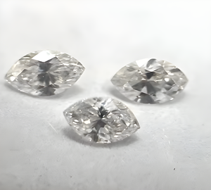 Diamante suelto de corte pera cultivado en laboratorio de 0.02-0.1 ct, CVD 3.00*1.50-4.00*2.00 mm, color D, claridad VVS-SI, para la fabricación de joyas, anillos y pendientes. - Product Image 6