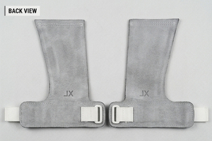 Poignées en cuir de vachette sans doigts, robustes, réglables, respirantes, antidérapantes, pour la musculation, protection complète des mains - Product Image 2