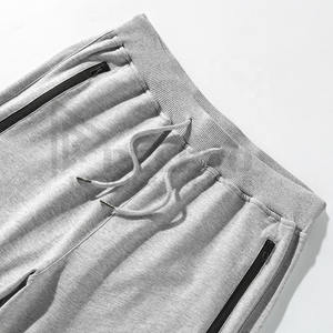 กางเกงวอร์มผู้ชายผ้าฟลีซแบบสบายๆ แห้งเร็ว ระบายอากาศดี ดีไซน์ทันสมัย รุ่น OEM เอวยางยืดพร้อมเชือกผูก เหมาะสำหรับฤดูหนาว - Product Image 4