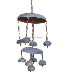 Guirlandes créatives Guirlandes de Noël multicolores de qualité supérieure Guirlandes d'entrée engageantes Jingle Bell Curly Twig Garland - Product Image 4